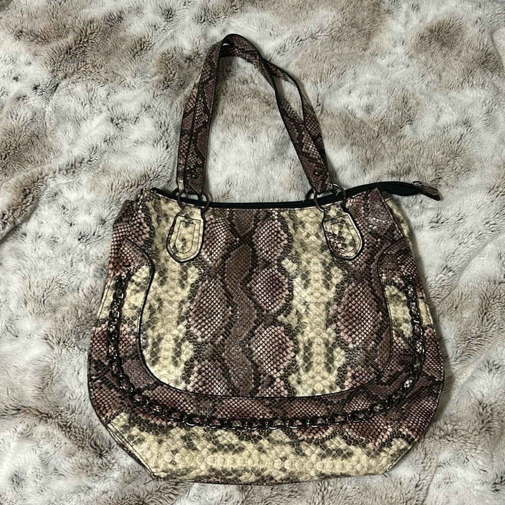 Jessica Simpson Snake Skin Handbag